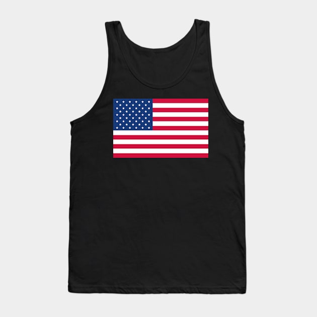 American Flag Tshirt designers Tank Top by Therain3401